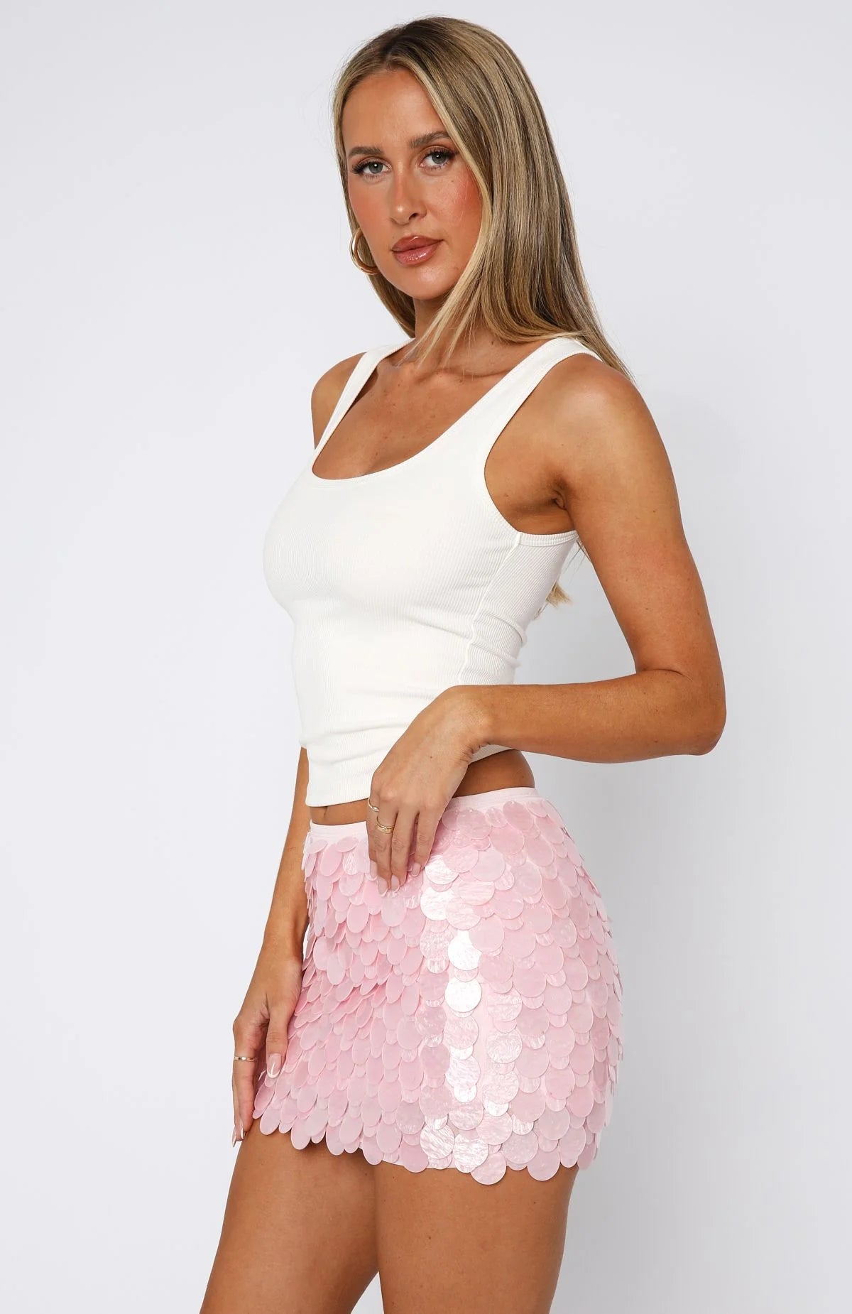 Naia Mini Shell Skirt